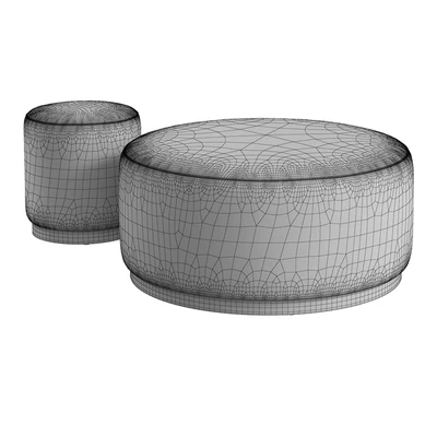 Crate & Barrel / Zoey Ottoman — Вид 2