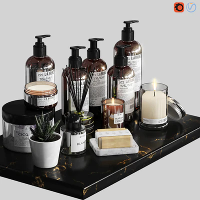 LA Bruket decor set for bathroom-03 — Вид 1