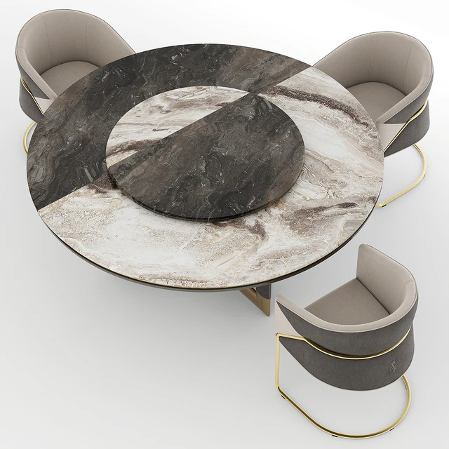 Visionnaire Morgan-Bonnie Starlight Dining Set — Скачать