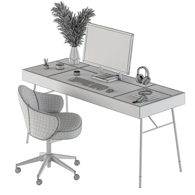 Boss Desk - Office Furniture 423 — Ver 2