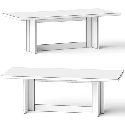 Lulu and Georgia Elexis Dining Table — Ver 2