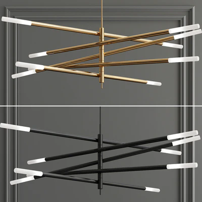 Rousseau Articulating LED Chandelier — Descargar
