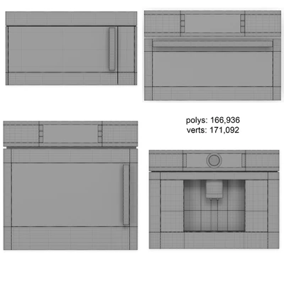 BOSCH kitchen appliance set — Ver 2