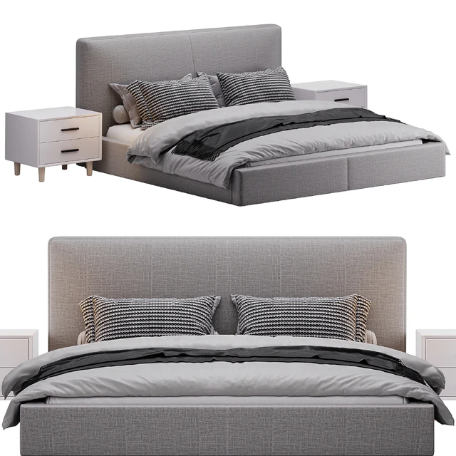 Italian minimalist bed — Descargar