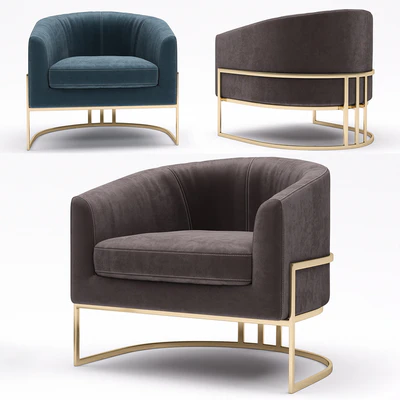 Crate & Barrel Tub Chair — Ver 1