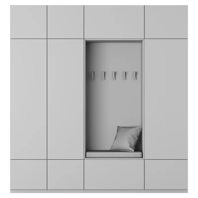 Композиция в прихожую 70 | Hallway — Вид 3