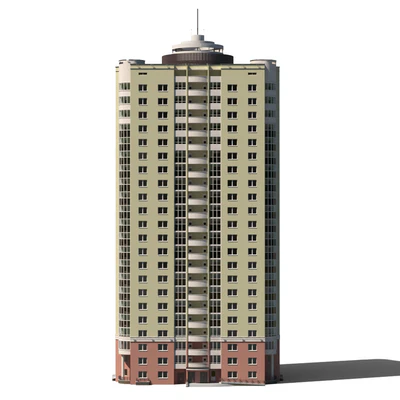 Multi-storey residential building (22 floors). — Ver 2
