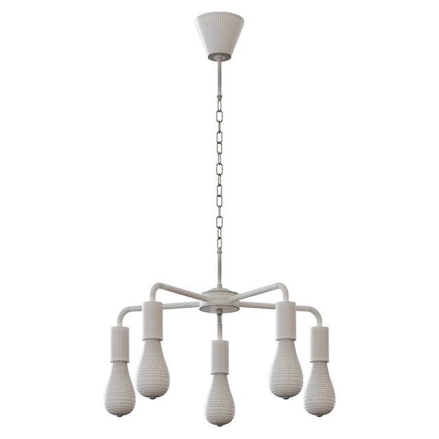 Chandelier VITALUCE Edwin 5xE27 max. 60W # 80319410 — Descargar
