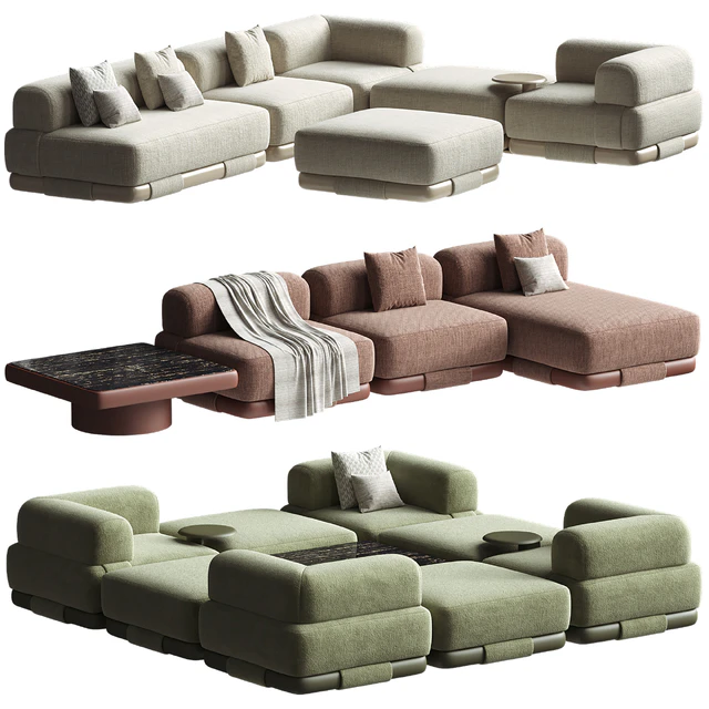 INSULA MODUlLAR Sofa Kettal — Descargar