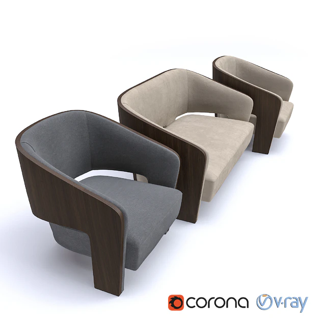 Chloe armchair Marelli — Скачать
