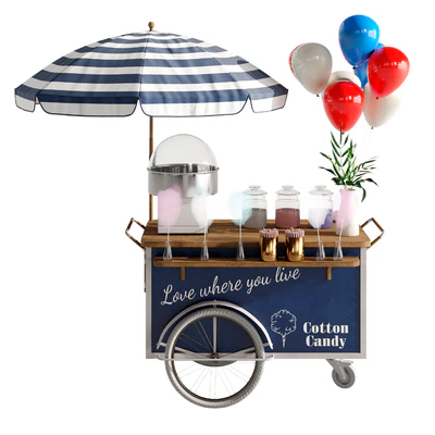 Cotton candy cart — Вид 2