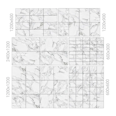 White marble tiles — Ver 2
