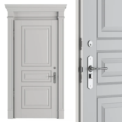 White Front Classic Door - Set 37 — Вид 1