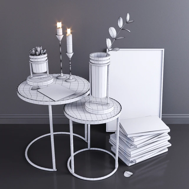ZARA HOME coffee tables set — Скачать