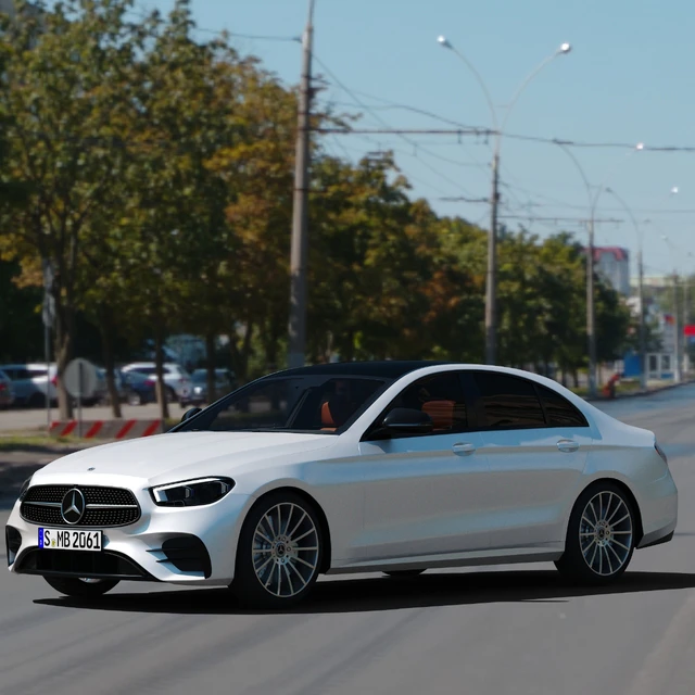 Mercedes Benz E Class AMG line 2021 — Скачать