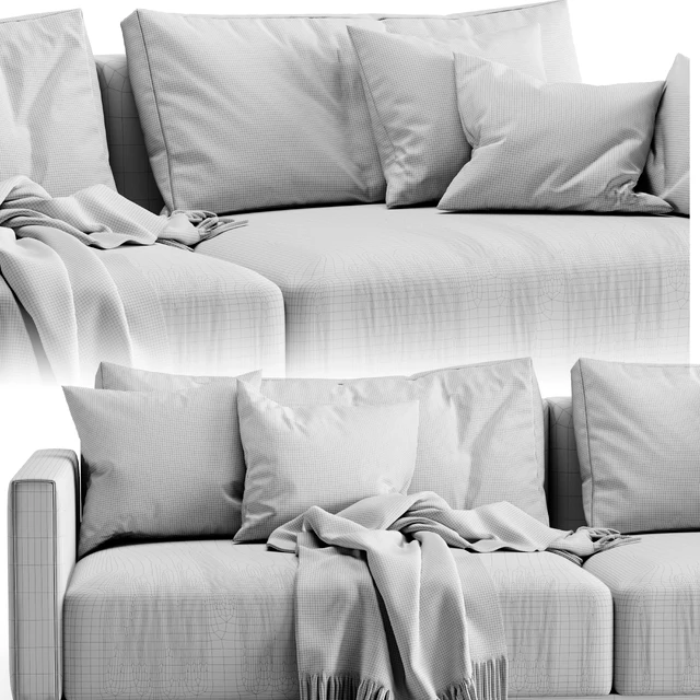 Minotti Torri 2 seat sofa — Descargar