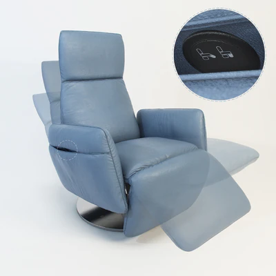 POLTRONA FRAU Pillow armchair, 3 different positions — Ver 1
