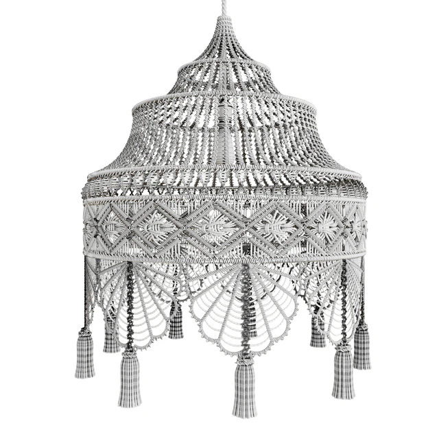 Macrame Chandelier 3 — Скачать