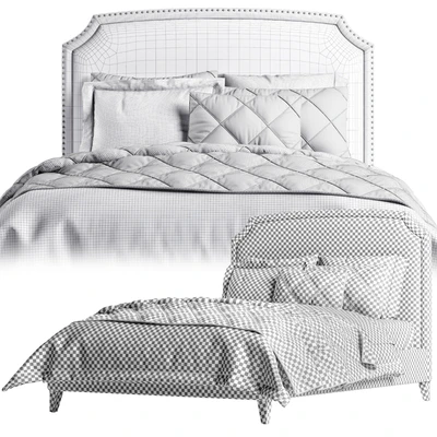 RH Antonia Bed — Ver 3