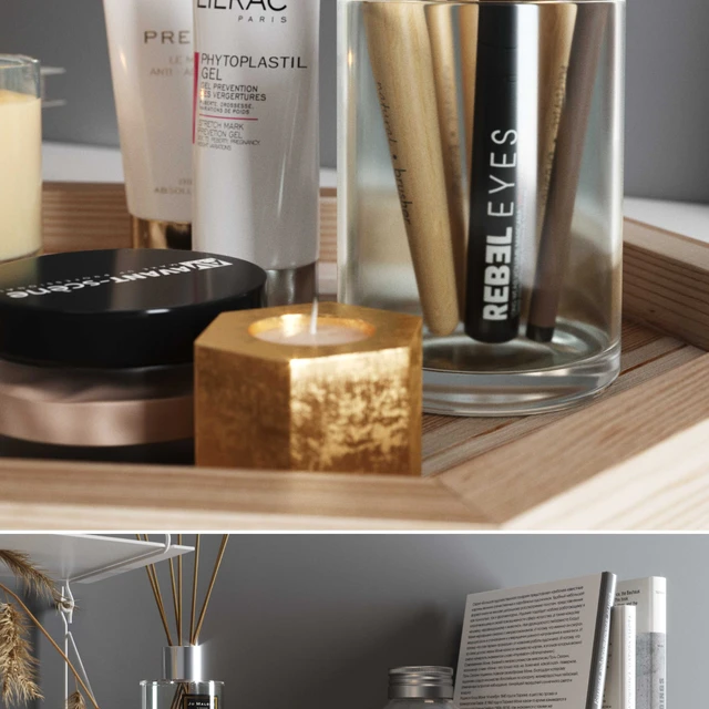 Decorative set for dressing table — Descargar