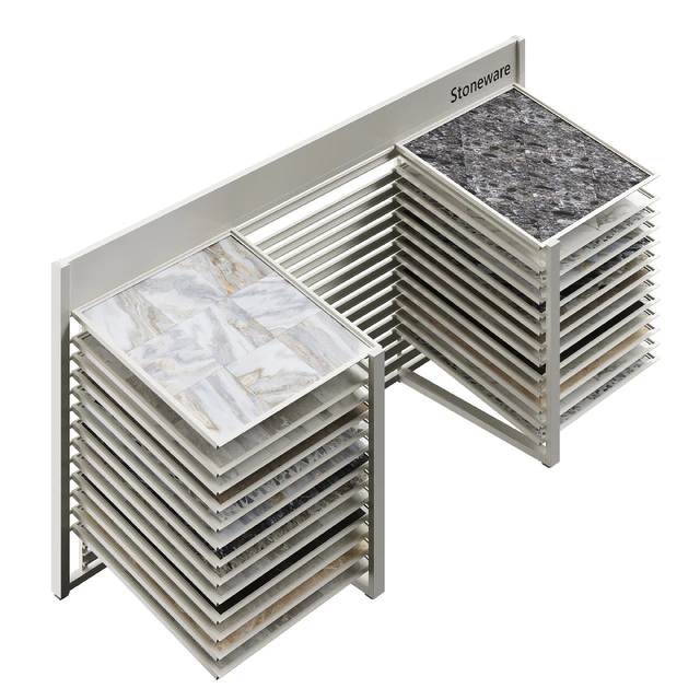 Exhibitor stands for tiles and porcelain stoneware — Descargar