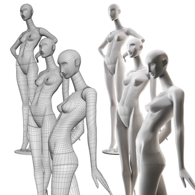 Female mannequins stylized Juno — View 2