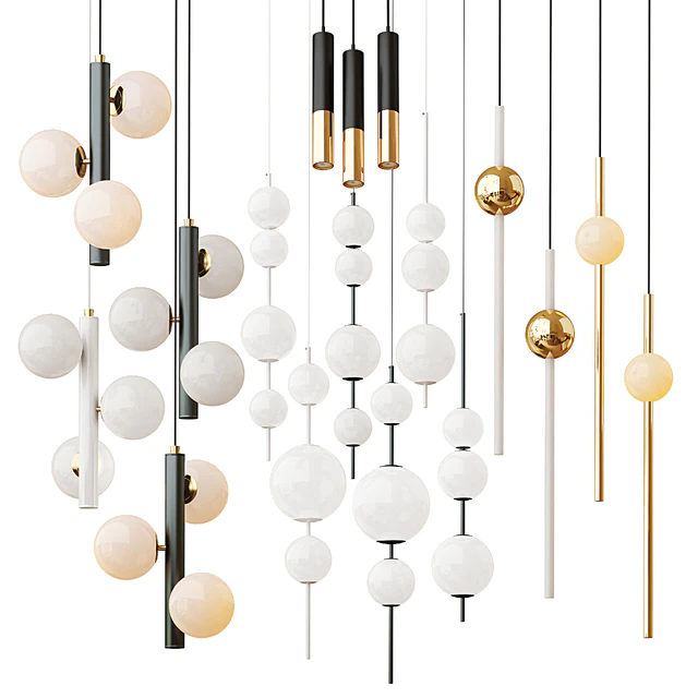 Modern Style Lighting Set 3  Lampatron; Delightfull; Lee Broom — Скачать