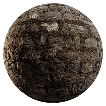 mossy stone wall 017 — Descargar