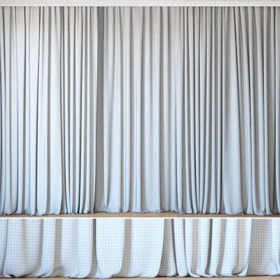 Curtains 79 | Curtains with Tulle | ROHI | Opera — Ver 2