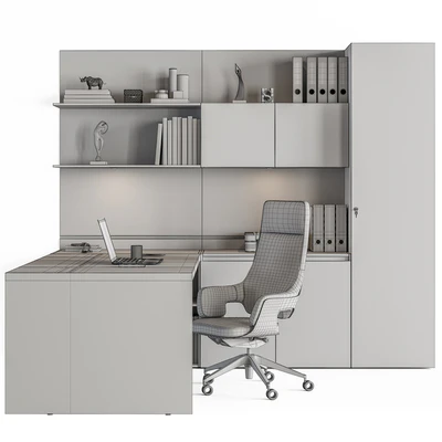 Boss Desk - Office Furniture 491 — Вид 4