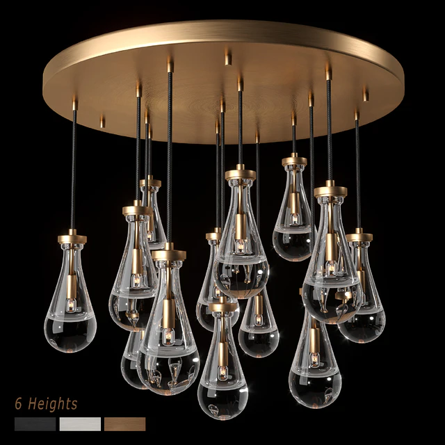 RH Rain Round Chandelier 36 — Descargar
