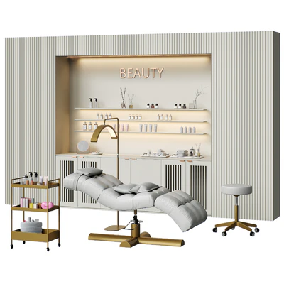 Beauty salon with couch and accessories \ Figuratti P01 — download