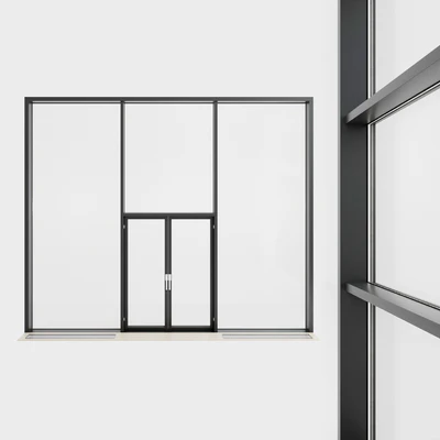 Panoramic glazing. Stained glass window. 33 — Ver 1