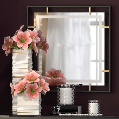 DECORATIVE FLOWER VASE SET 5 — Ver 1