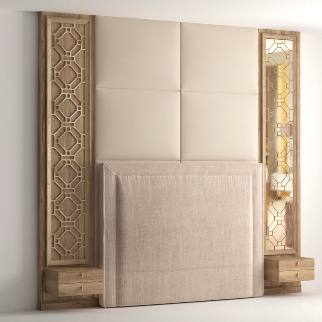 Headboard. Wall panel 4 — Descargar