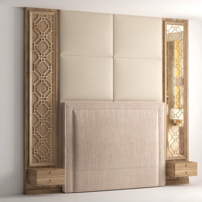 Headboard. Wall panel 4 — Ver 1