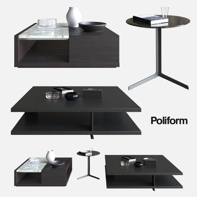POLIFORM COFFEE TABLES BRISTOL & CLASS & BABA — Скачать