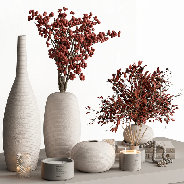 Vase and Plant Decorative Set 141 — Descargar