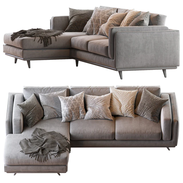 Zander 2 Piece Chaise Sectional — Descargar