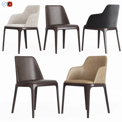 Poliform Grace Dinning Chair Set — Ver 1