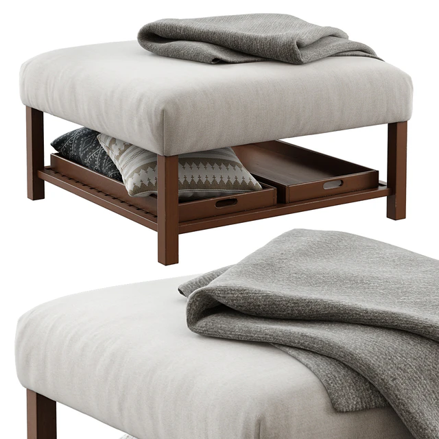 Miller's Home Furnishings / Elliot Ottoman — Скачать