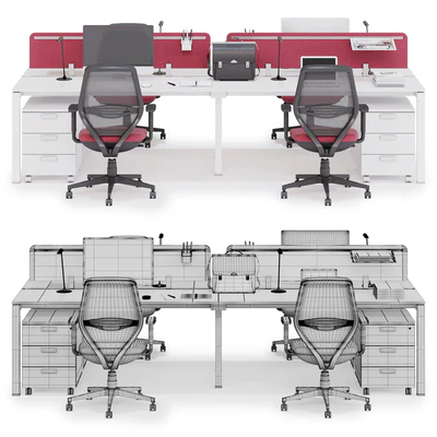 Office workspace LAS 5TH ELEMENT (v3) — Ver 2