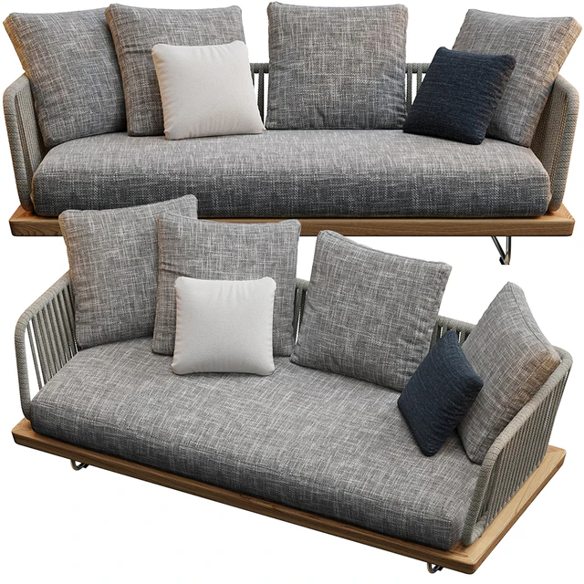 Sunray sofa Minotti outdoor — Скачать
