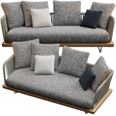 Sunray sofa Minotti outdoor — Вид 3