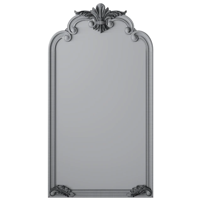 Fransk Antik Helkroppsspegel 108x185cm Guld Louis — Скачать