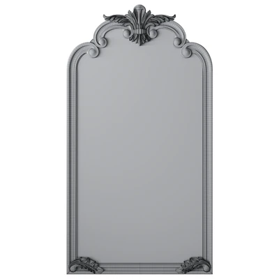 Fransk Antik Helkroppsspegel 108x185cm Guld Louis — Вид 3