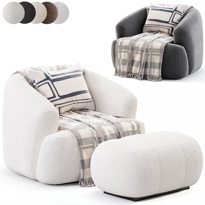 Boucle Sessel Sofia By Westwing — Вид 3