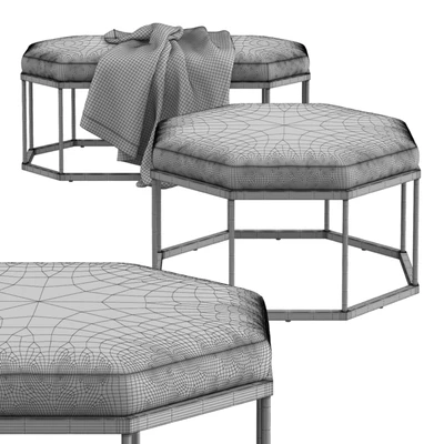 West Elm / Roar + Rabbit™ Geo Ottoman — Вид 2