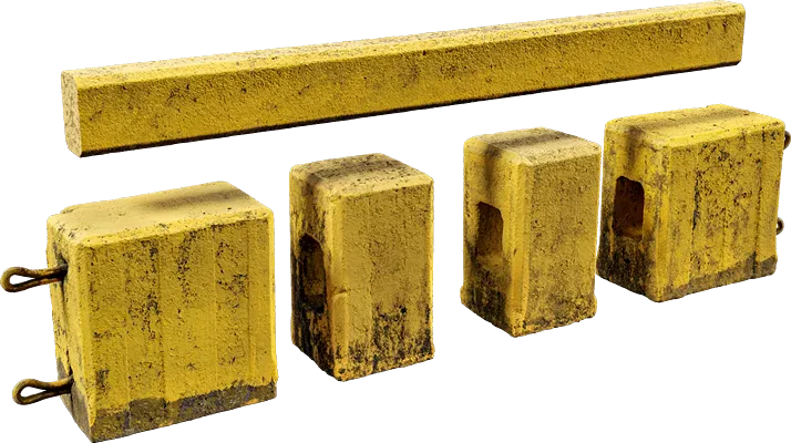 modular concrete barrier 001 — Скачать