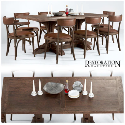 Столовая группа RESTORATION HARDWARE — Вид 1